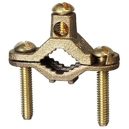 Dottie L.H. Dottie 1/2''-1'' Bronze Bare Ground Clamp w/ Brass Screw, 25PK PL25